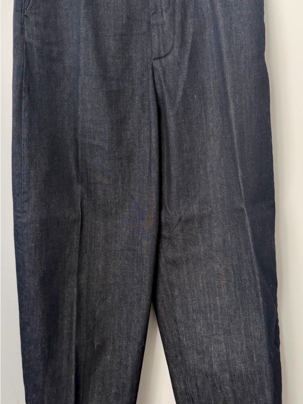 Like New Zara Dark Indigo Trousers Jeans 04 - Matching Bustier Available